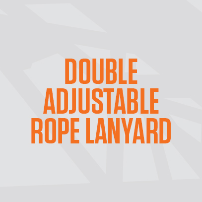 Double Adjustable Rope Lanyard